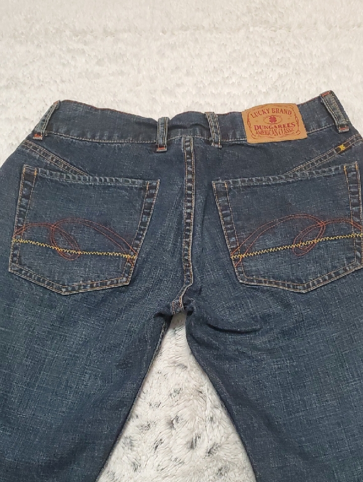 Vintage Lucky Brand Womens Indigo Relaxed Fit Jeans